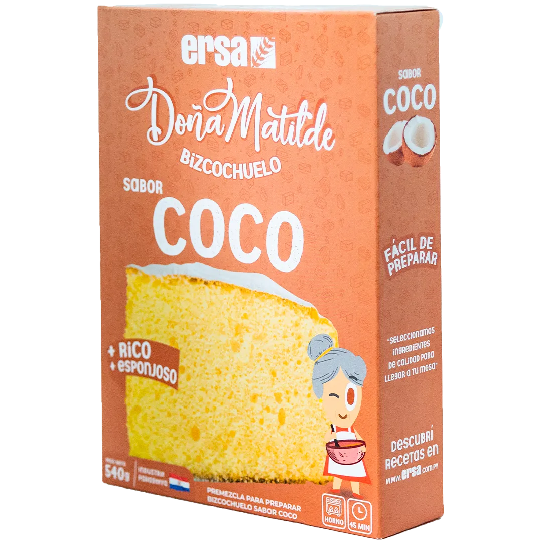 Bizcochuelo Coco Doña Matilde