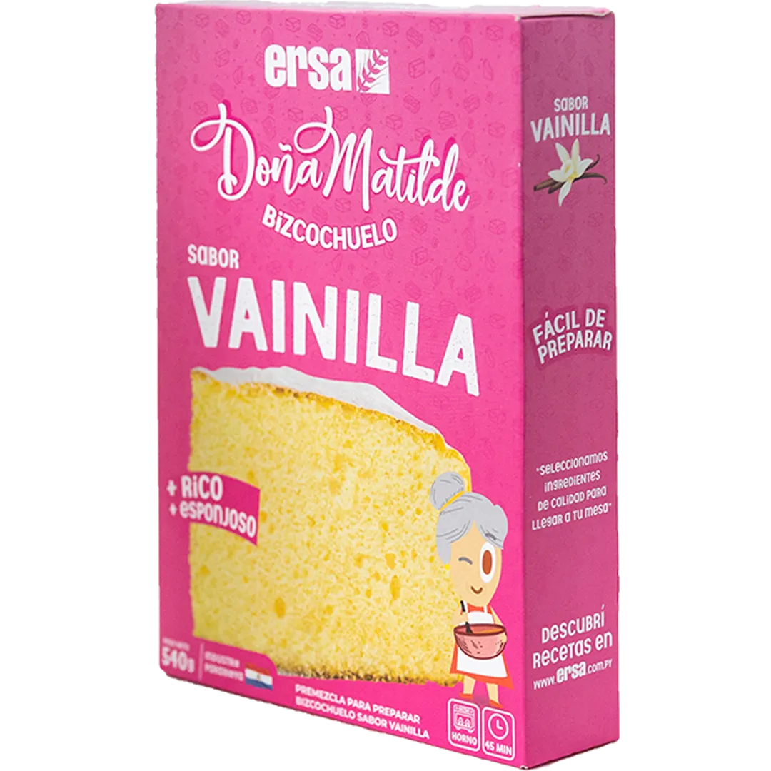 Bizcochuelo Vainilla Doña Matilde